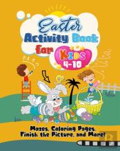 Easter Activity Book For Kids 4-10