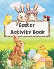 Easter Activity Book For Kids 4-8