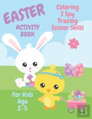 Easter Activity Book For Kids Age 2-5