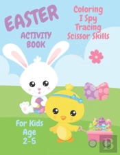 Easter Activity Book For Kids Age 2-5