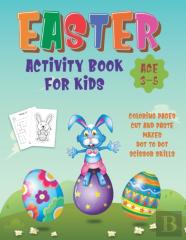 Easter Activity Book For Kids Age 3-5
