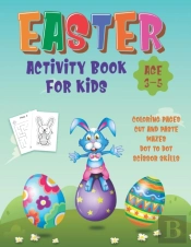 Easter Activity Book For Kids Age 3-5