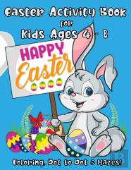Easter Activity Book For Kids Ages 4 - 8