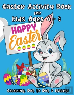 Bertrand.pt - Easter Activity Book For Kids Ages 4 - 8