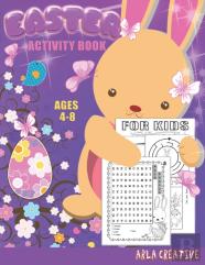 Easter Activity Book For Kids Ages 4-8