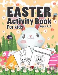 Easter Activity Book For Kids Ages 4-8