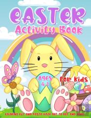 Easter Activity Book For Kids Ages 4-8