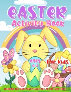 Bertrand.pt - Easter Activity Book For Kids Ages 4-8