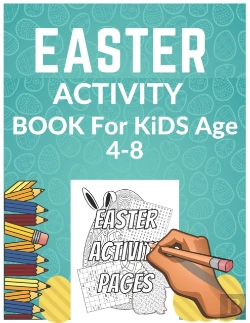 Bertrand.pt - Easter Activity Book For Kids Ages 4-8