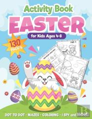 Easter Activity Book For Kids Ages 4-8