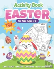 Easter Activity Book For Kids Ages 4-8