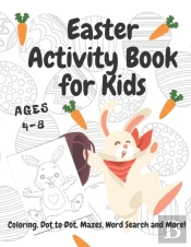 Easter Activity Book For Kids Ages 4-8