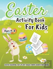 Easter Activity Book For Kids Ages 4-8