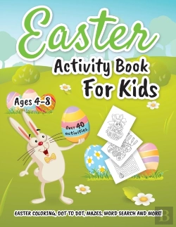 Bertrand.pt - Easter Activity Book For Kids Ages 4-8