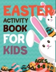 Easter Activity Book For Kids Ages 4-8