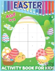 Easter Activity Book For Kids Ages 4-8