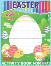 Easter Activity Book For Kids Ages 4-8