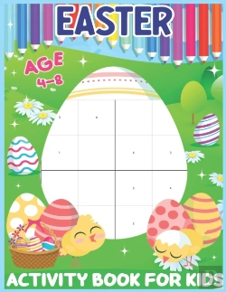 Bertrand.pt - Easter Activity Book For Kids Ages 4-8