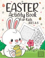 Easter Activity Book For Kids Ages 4-8