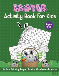 Bertrand.pt - Easter Activity Book For Kids Ages 6-12