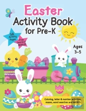 Easter Activity Book For Pre-K