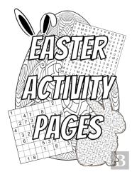 Easter Activity Pages
