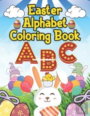 Easter Alphabet Coloring Book