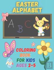 Easter Alphabet Coloring Book