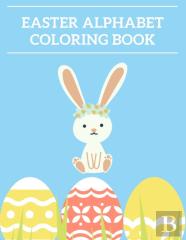 Easter Alphabet Coloring Book
