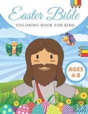 Easter Bible Coloring Book For Kids