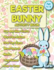 Easter Bunny Activity Book Age 4-8
