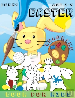 Bertrand.pt - Easter Bunny Coloring Book For Kids Ages 1-4