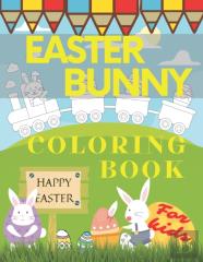 Easter Bunny Coloring Book For Kids