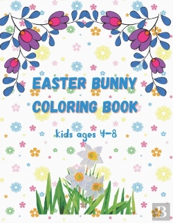 Bertrand.pt - Easter Bunny Coloring Book Kids Ages 4-8