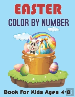 Bertrand.pt - Easter Color By Number Book For Kids Ages 4-8