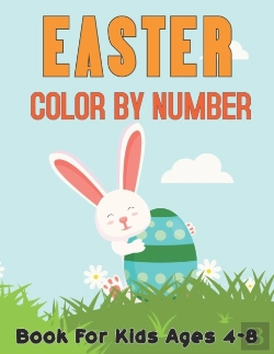 Bertrand.pt - Easter Color By Number Book For Kids Ages 4-8