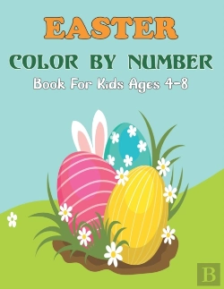 Bertrand.pt - Easter Color By Number Book For Kids Ages 4-8