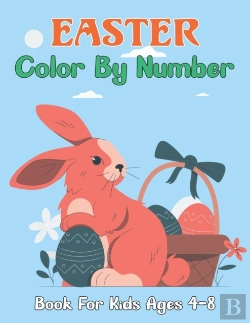 Bertrand.pt - Easter Color By Number Book For Kids Ages 4-8