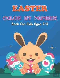 Bertrand.pt - Easter Color By Number Book For Kids Ages 4-8