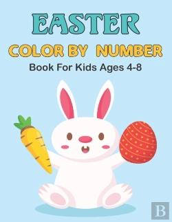Bertrand.pt - Easter Color By Number Book For Kids Ages 4-8