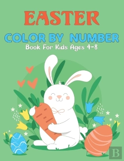 Bertrand.pt - Easter Color By Number Book For Kids Ages 4-8