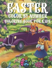 Easter Color By Number Coloring Book For Kids