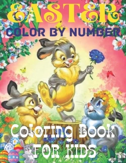 Bertrand.pt - Easter Color By Number Coloring Book For Kids