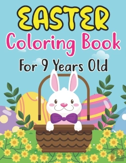 Bertrand.pt - Easter Coloring Book For 9 Years Old