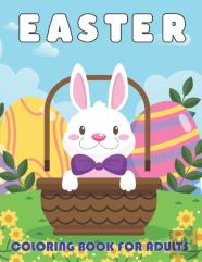 Easter Coloring Book For Adults