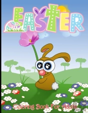 Easter Coloring Book For Adults