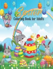 Easter Coloring Book For Adults