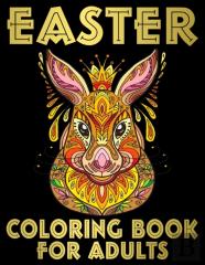 Easter Coloring Book For Adults