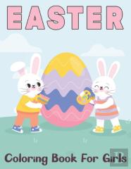 Easter Coloring Book For Girls