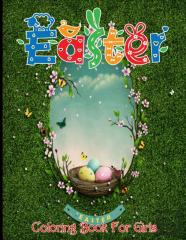 Easter Coloring Book For Girls